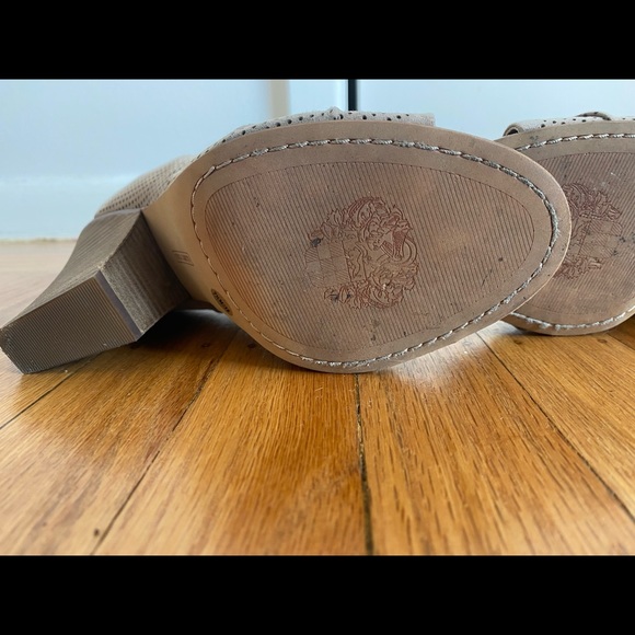 Vince camuto open toe booties size 7.5 - Picture 5 of 5